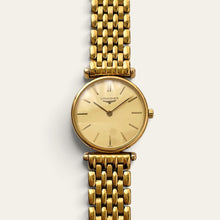 Load image into Gallery viewer, Vintage Longines La Grande Classique Gold Plated Quartz Box &amp; Papers
