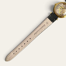 Load image into Gallery viewer, Vintage Ernest Borel Cocktail Mechanical Watch Black Kaleidoscope Dial
