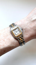 Load and play video in Gallery viewer, Vintage Cartier Two-Tone Panth√®re Ladies&#39; Quartz Watch
