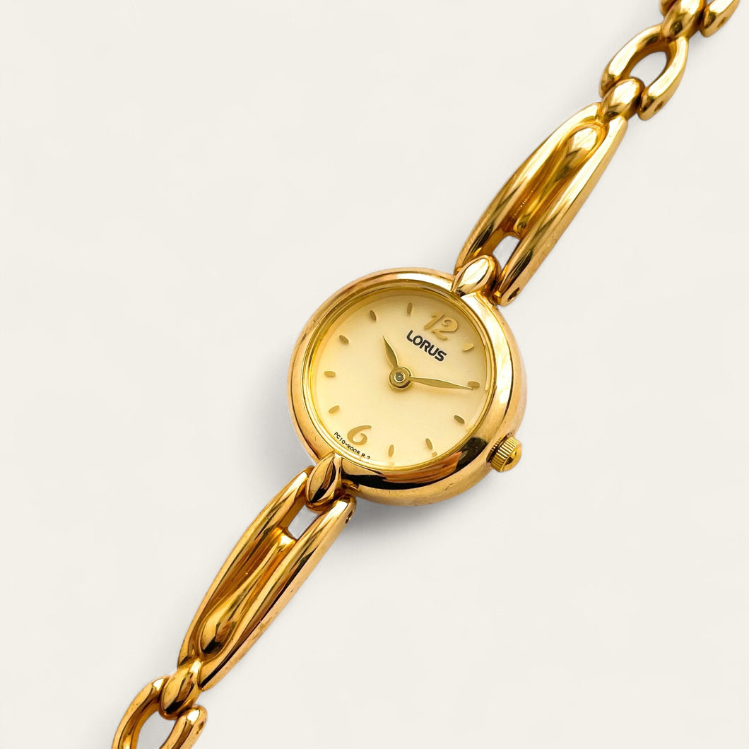Thin Ladies' Lorus (by Seiko) Quartz Watch - Gold-Tone Bracelet