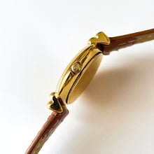 Load image into Gallery viewer, 90s Mother of Pearl Gucci Watch with Gold Plated Case
