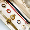 Vintage Heno Mechanical Watch with Interchangeable Bezels and Straps