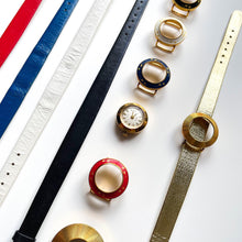 Load image into Gallery viewer, Vintage Boxed Heno Mechanical Watch with Interchangeable Bezels and Straps
