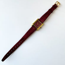 Load image into Gallery viewer, Vintage Tank-Style Gold-Plated Raymond Weil Watch
