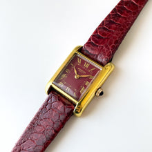Load image into Gallery viewer, Vintage Tank-Style Gold-Plated Raymond Weil Watch
