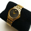 Vintage Movado Museum Quartz Watch With Gold-Plated Bracelet