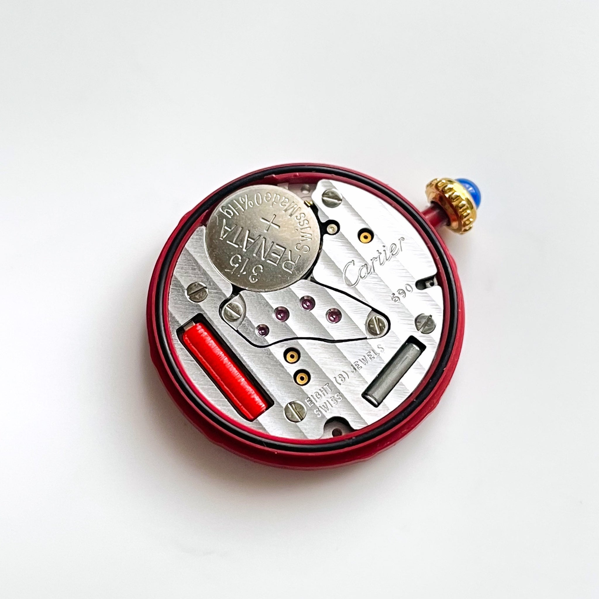 Vintage Cartier Must Colisee Vermeil Quartz Watch Gold-Plated