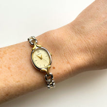 Load image into Gallery viewer, Thin 1990 Duo-Tone Ladies&#39; Seiko Quartz Watch
