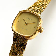 Load image into Gallery viewer, Ladies&#39; Vintage Gold-Plated Tissot Quartz Watch
