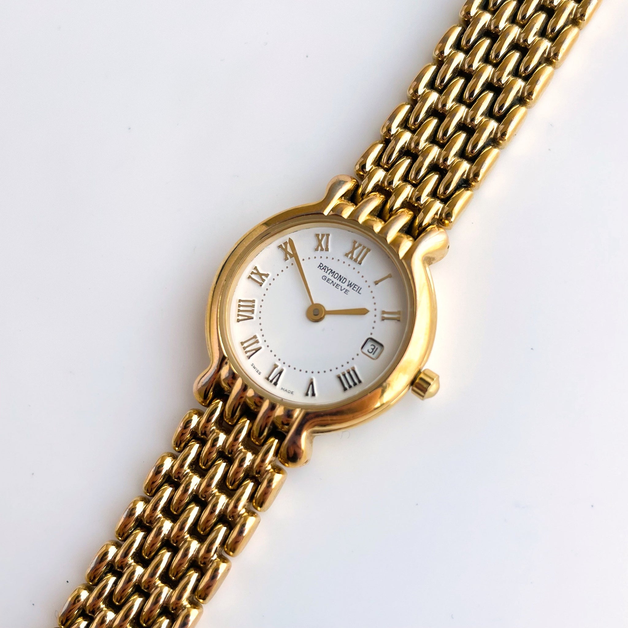 Vintage Gold-Plated Raymond Weil Quartz Watch Finchley Watches Vintage Gold-Plated Raymond Weil Quartz Watch Finchley Watches