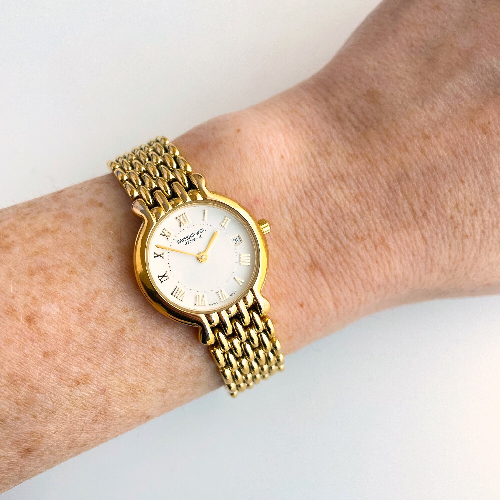 Raymond Wii レディース腕時計　ゴールド Raymond Weil Womens Gold Watch - Etsy