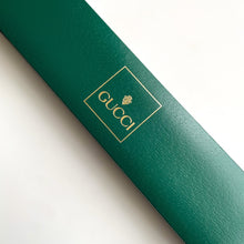 Load image into Gallery viewer, 90s Gold-Plated Gucci Watch with Black Leather Strap
