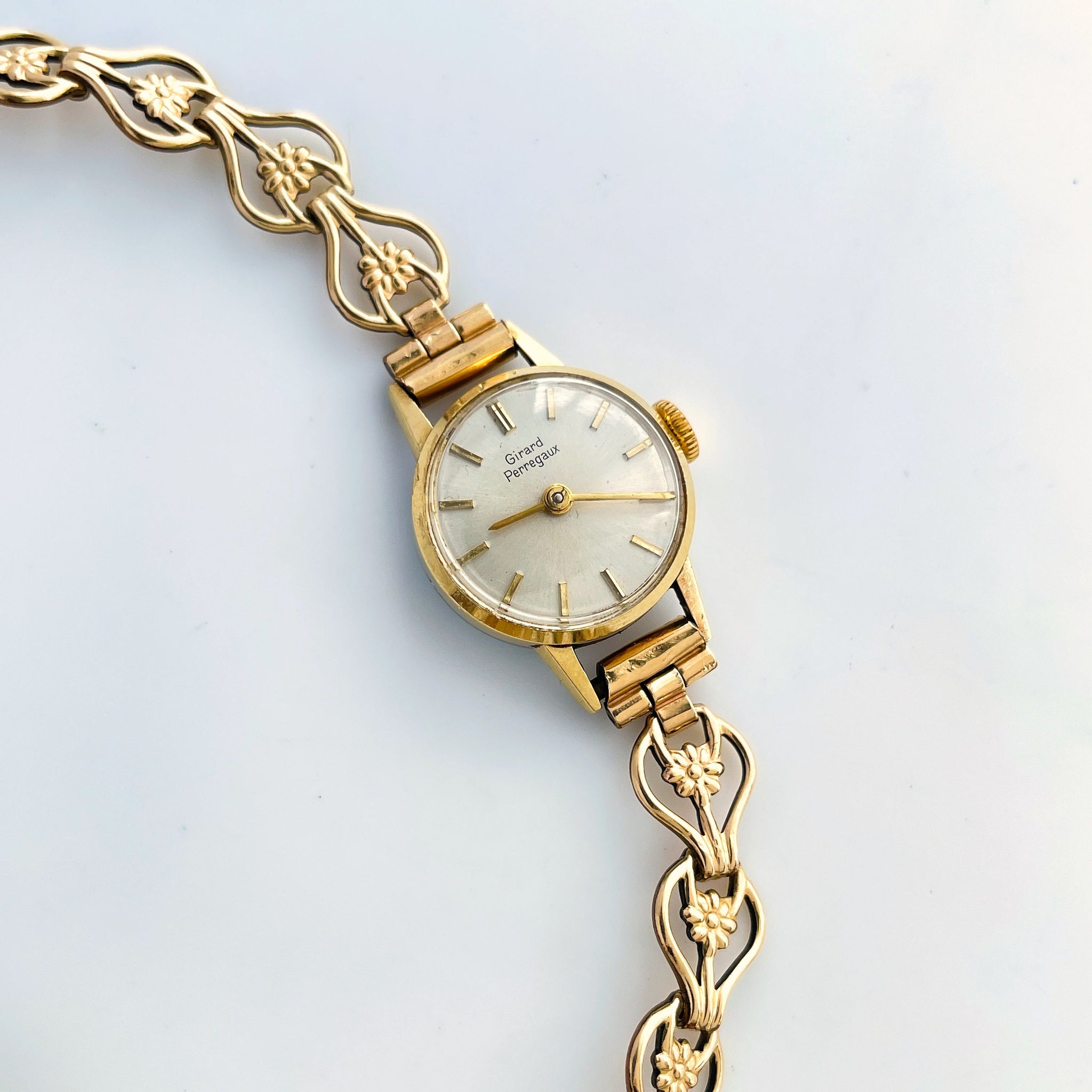 Tiny 1960s Ladies' Girard-Perregaux Mechanical Watch with Gold