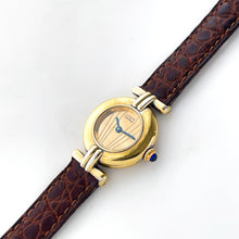 Load image into Gallery viewer, Cartier Must Colis√©e Vermeil - Gold-Plated Silver 925 with Gold Dial - Boxed
