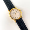Vintage Ladies' Gold-Plated Raymond Weil Quartz Watch with Black