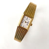 Ladies' 1999 Seiko Tank Quartz Watch With Gold-Plated Case