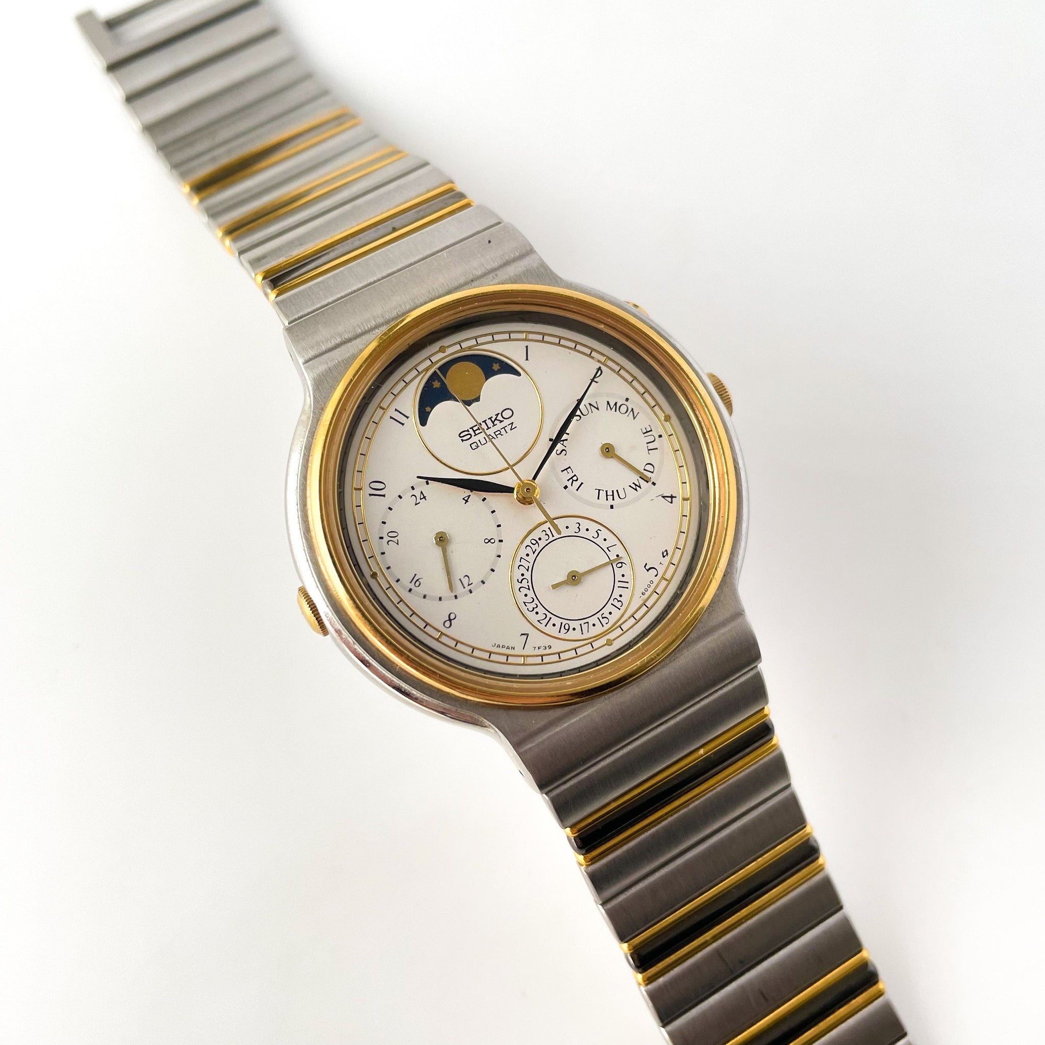 SEIKO ゴールド 懐中時計 ムーンフェイズ 1987年製 楽天市場】懐中時計
