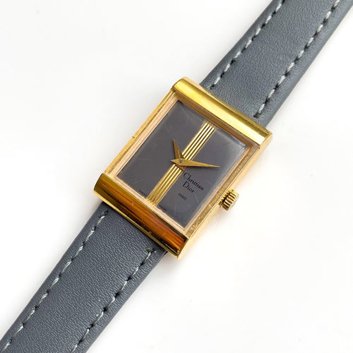 Vintage Christian Dior Ladies' Gold-Plated Mechanical Watch