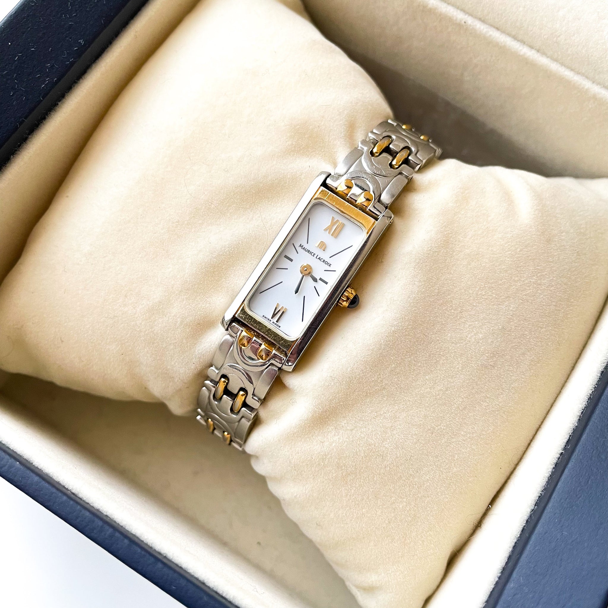 Vintage 2002 Ladies' Gold-Plated Maurice Lacroix Quartz Vintage 2002 Ladies' Gold-Plated Maurice Lacroix Quartz
