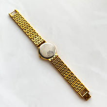 Load image into Gallery viewer, Vintage 1990s Gold-Plated Ladies&#39; Seiko Quartz Watch with Round White Dial
