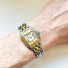 Load image into Gallery viewer, Vintage Cartier Two-Tone Panth√®re Ladies&#39; Quartz Watch
