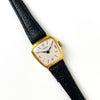 Gold-Plated Bifora Mechanical Watch with Gold Plated Case and Leather