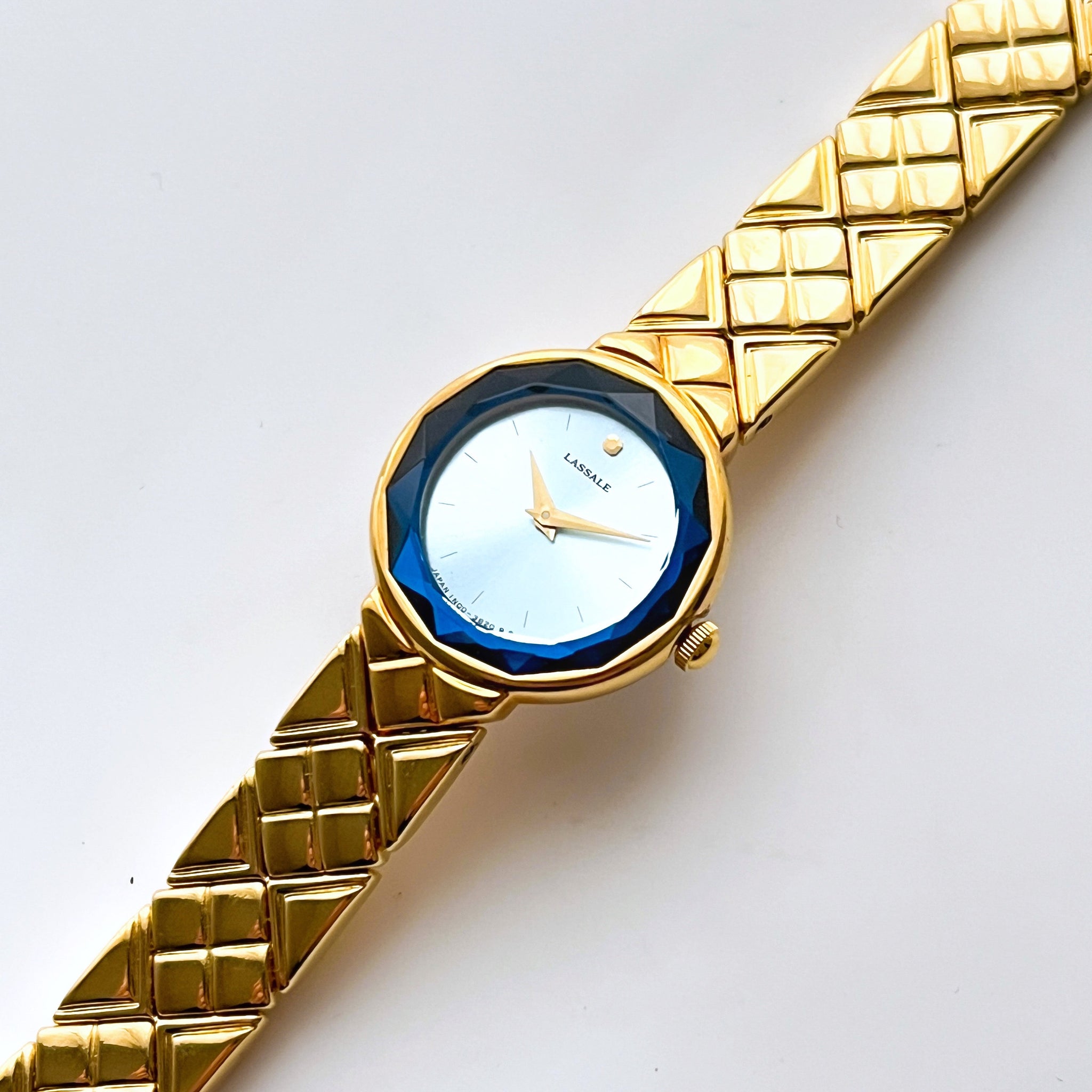 Very Rare 1990s Gold-Plated Lassale (Seiko) Quartz Watch  display picture 1