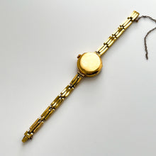 Load image into Gallery viewer, Antique 18ct Solid Gold Ladies Mechanical Watch with Diamond-Set Bezel
