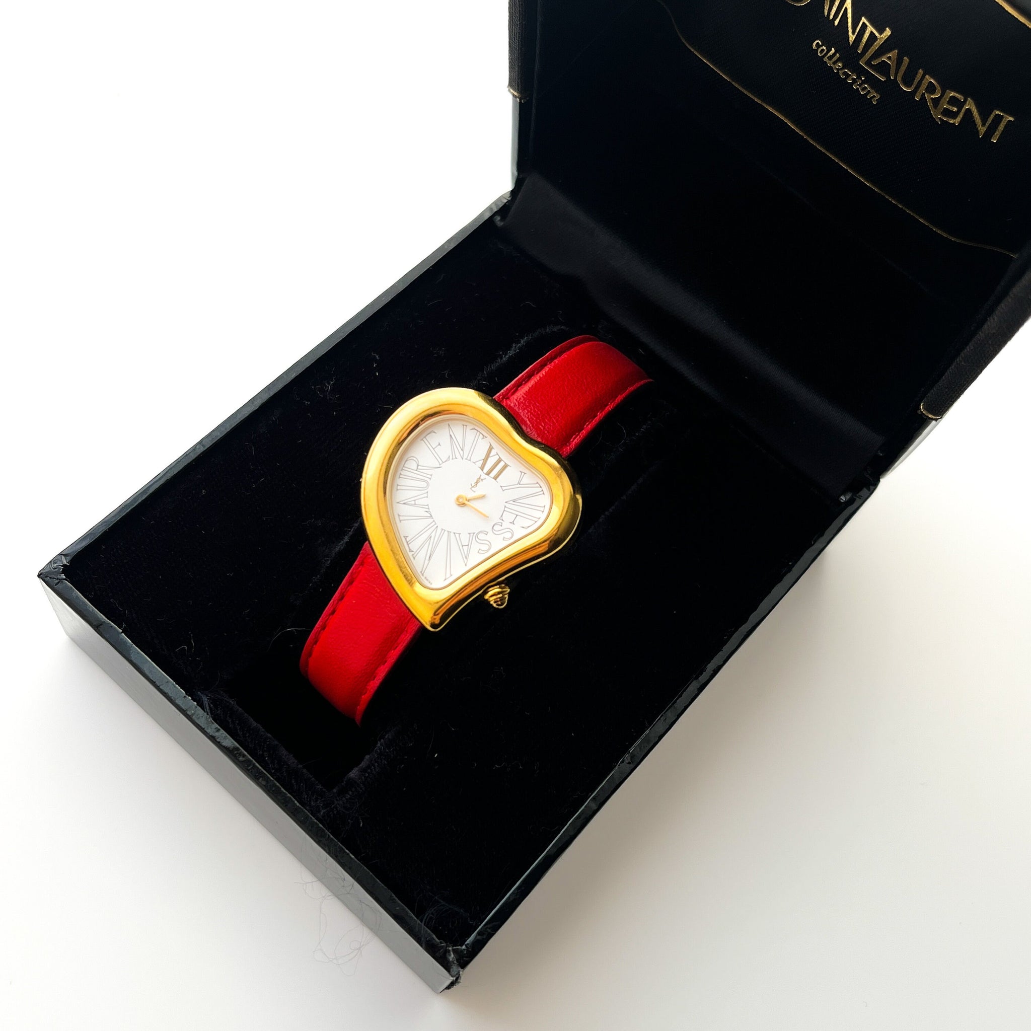 Vintage Yves Saint Laurent Gold-Plated Ladies' Quartz Watch