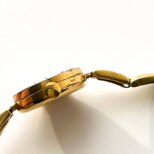 Load image into Gallery viewer, Antique 18ct Solid Gold Ladies Mechanical Watch with Diamond-Set Bezel
